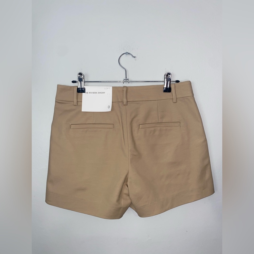 NWT LOFT Tan The Riviera short Women's Bermudas Shorts - Picture 2 of 7